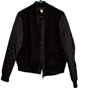 Black Quilted Women's Jacket
